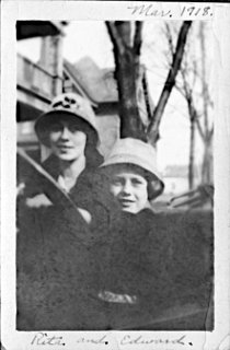 Rita and Edward, March 1918.